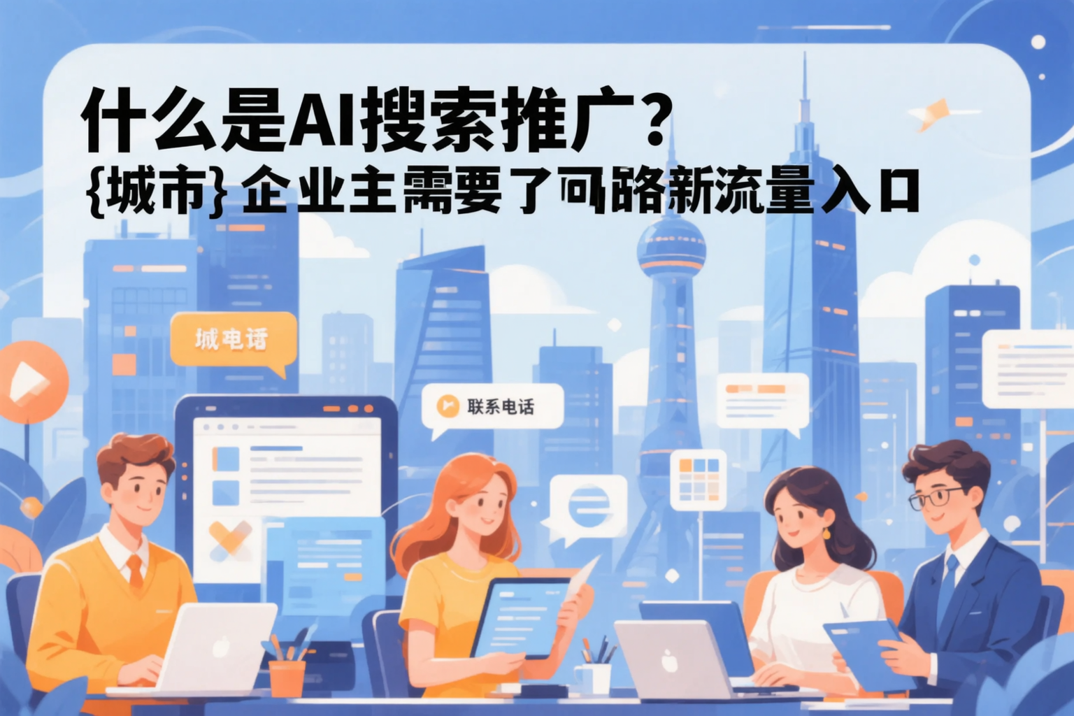 什么是AI搜索推广？昌吉企业主需要了解的新流量入口