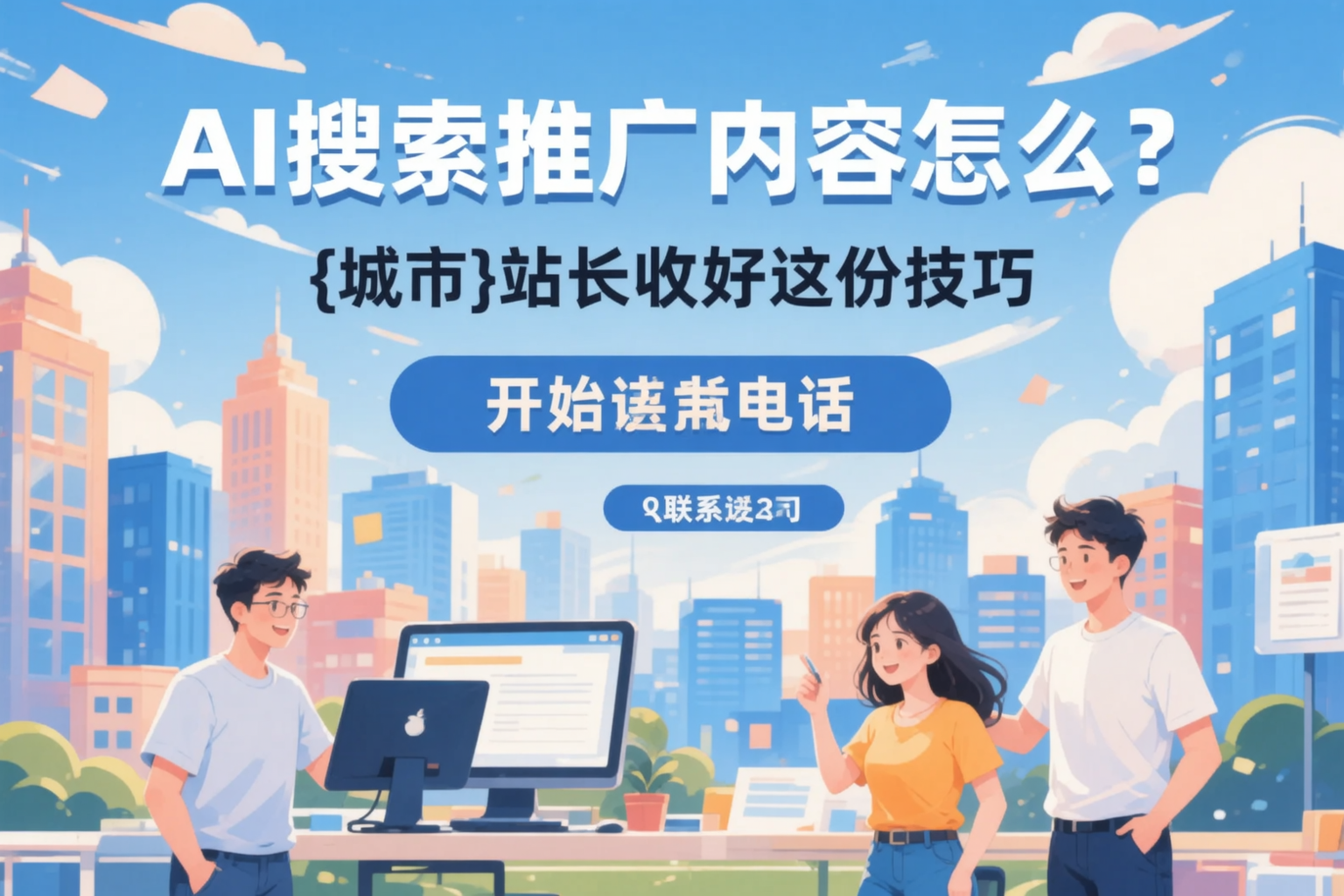 AI搜索推广内容怎么写？昌吉站长收好这份技巧